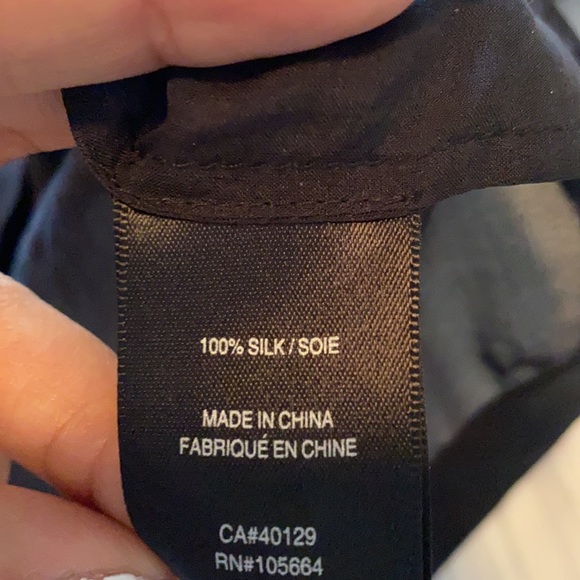 L.A.M.B. black cutout shirt - Picture 8 of 9